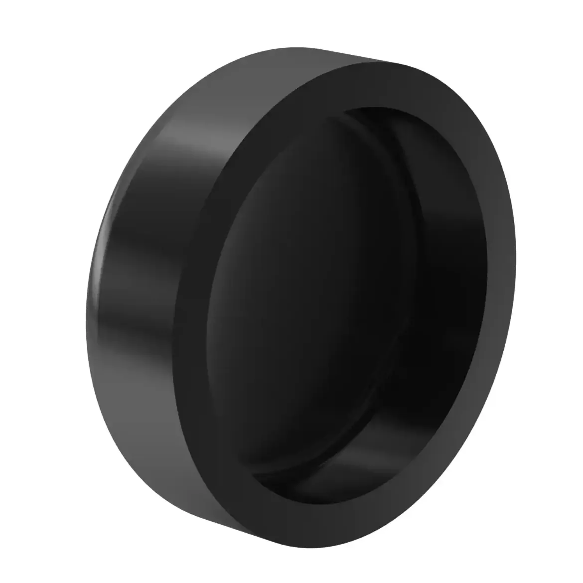 Picture of End Cap:500 SDR11 ISO S-5 short spigot injection moulded Butt-welding PE 100-RC black