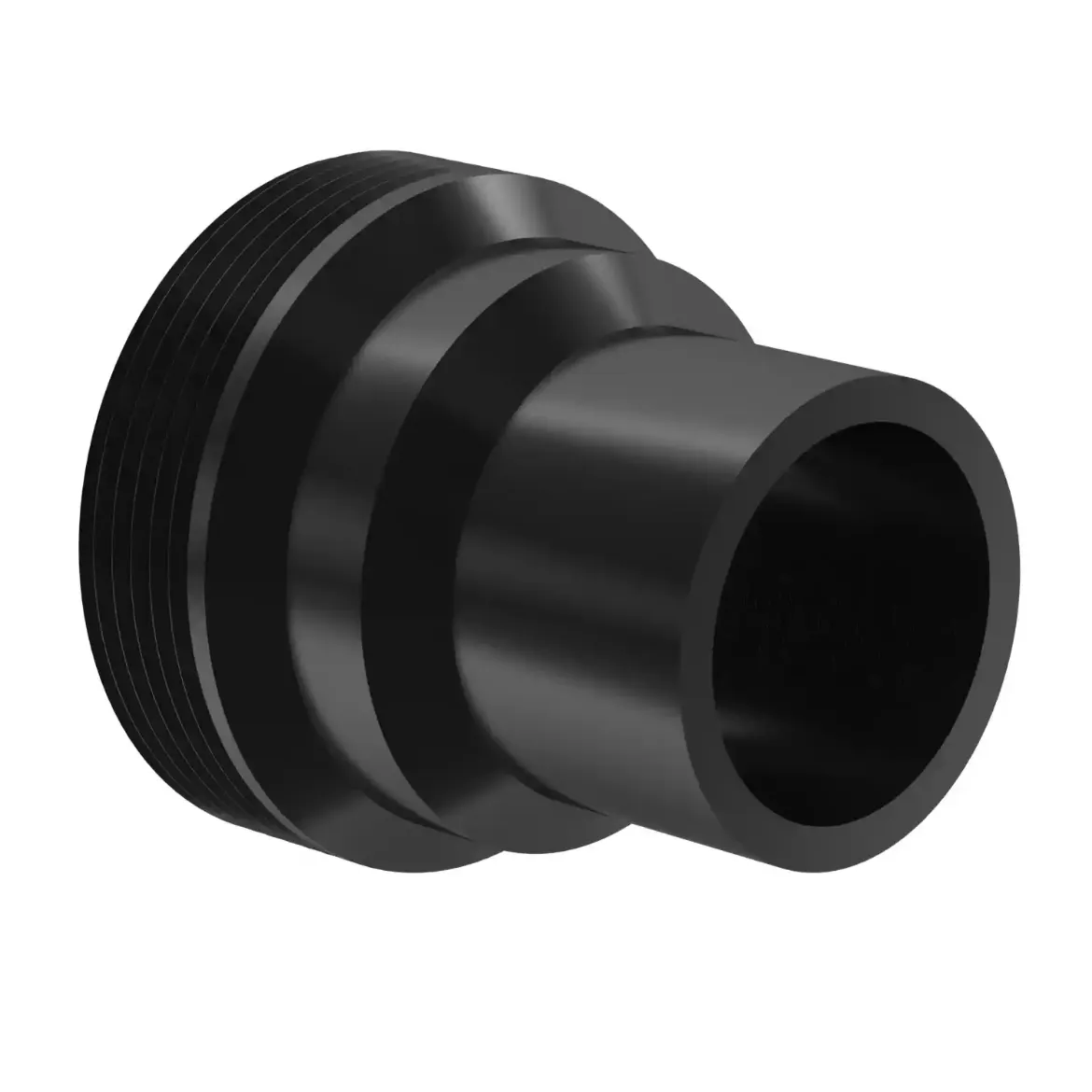 Picture of Union Bush spare part Union 024:90x8.2 SDR11 ISO S-5 injection moulded Butt-welding PE 100-RC black