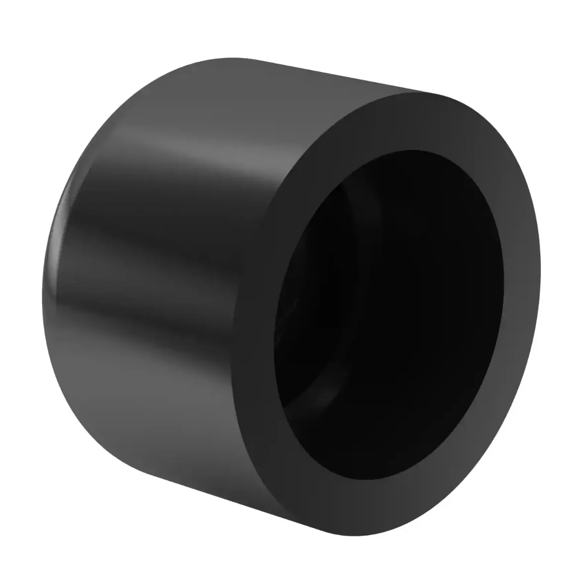 Picture of End Cap:75 MOP 16bar injection moulded Socket-welding PE 100-RC black