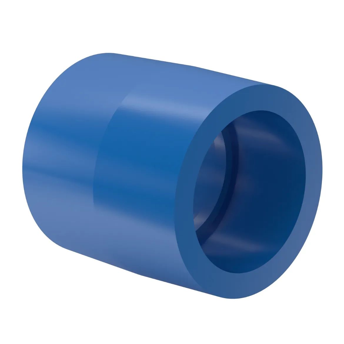 Picture of Socket:32 MOP 16bar injection moulded Socket-welding PE 100 blue